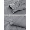 imageTACVASEN Mens Tactical Shirts Long Sleeve Quick Dry Breathable Button Down Fishing Work Safari Hiking Camping HuntingLight Grey