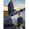 imageTACVASEN Mens Tactical Shirts Quick Dry UV Protection Breathable Long Sleeve Hiking Fishing Button ShirtsNavy