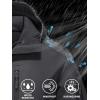 imageTACVASEN Mens Tactical Jacket with Hood Water Resistant Special Ops Military Softshell CoatGrey