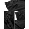 imageTACVASEN Mens Tactical Pants Lightweight 9 Pockets Cargo Hiking Pants Water Resistant Work Pants for Men ConstructionBlack