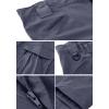 imageTACVASEN Mens Tactical Pants Lightweight 9 Pockets Cargo Hiking Pants Water Resistant Work Pants for Men ConstructionGray