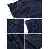 imageTACVASEN Mens Tactical Pants Lightweight 9 Pockets Cargo Hiking Pants Water Resistant Work Pants for Men ConstructionNavy