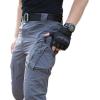 imageTACVASEN Mens Tactical Pants Lightweight 9 Pockets Cargo Hiking Pants Water Resistant Work Pants for Men ConstructionNavy