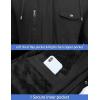 imageTACVASEN Mens Winter Jacket Cotton Military Jackets Fleece Lined Thick Work Coats Warm Cargo Jackets with HoodedB148 Black