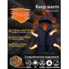 imageTACVASEN Mens Winter Jacket Cotton Military Jackets Fleece Lined Thick Work Coats Warm Cargo Jackets with HoodedB148 Navy