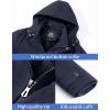 imageTACVASEN Mens Winter Jacket Cotton Military Jackets Fleece Lined Thick Work Coats Warm Cargo Jackets with HoodedB148 Navy