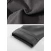 imageTACVASEN Mens Winter Pants 9 Pockets Fleece Snow Hiking Pants WaterResistant Warm Softshell Thick Tactical PantsGray