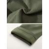 imageTACVASEN Mens Winter Pants 9 Pockets Fleece Snow Hiking Pants WaterResistant Warm Softshell Thick Tactical PantsGreen