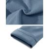 imageTACVASEN Mens Winter Pants 9 Pockets Fleece Snow Hiking Pants WaterResistant Warm Softshell Thick Tactical PantsLight Blue