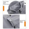 imageTACVASEN Mens Special Ops Military Jacket Water Resistant Windproof Tactical Winter Zip Up Rain Coat Hunting OutdoorsLight Grey