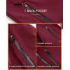 imageTACVASEN Mens Special Ops Military Jacket Water Resistant Windproof Tactical Winter Zip Up Rain Coat Hunting OutdoorsWine Red