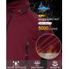 imageTACVASEN Mens Special Ops Military Jacket Water Resistant Windproof Tactical Winter Zip Up Rain Coat Hunting OutdoorsWine Red