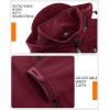 imageTACVASEN Mens Special Ops Military Jacket Water Resistant Windproof Tactical Winter Zip Up Rain Coat Hunting OutdoorsWine Red