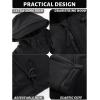 imageTACVASEN Mens Tactical Fleece Jacket Heavyweight Military Hoodie with 6 Pockets Winter Warm Coats Windproof OutdoorBlack