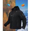imageTACVASEN Mens Tactical Fleece Jacket Heavyweight Military Hoodie with 6 Pockets Winter Warm Coats Windproof OutdoorBlack