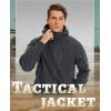 imageTACVASEN Mens Tactical Fleece Jacket Heavyweight Military Hoodie with 6 Pockets Winter Warm Coats Windproof OutdoorGrey