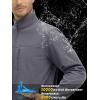 imageTACVASEN Mens Tactical Jackets Softshell Fleece Lined Lightweight Coats with Pockets Water Resistant Outdoor HikingDark Grey