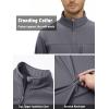 imageTACVASEN Mens Tactical Jackets Softshell Fleece Lined Lightweight Coats with Pockets Water Resistant Outdoor HikingDark Grey
