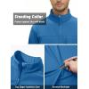 imageTACVASEN Mens Tactical Jackets Softshell Fleece Lined Lightweight Coats with Pockets Water Resistant Outdoor HikingGreen Blue