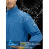 imageTACVASEN Mens Tactical Jackets Softshell Fleece Lined Lightweight Coats with Pockets Water Resistant Outdoor HikingGreen Blue