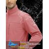imageTACVASEN Mens Tactical Jackets Softshell Fleece Lined Lightweight Coats with Pockets Water Resistant Outdoor HikingGrey Pink