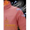 imageTACVASEN Mens Tactical Jackets Softshell Fleece Lined Lightweight Coats with Pockets Water Resistant Outdoor HikingGrey Pink