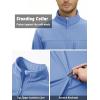 imageTACVASEN Mens Tactical Jackets Softshell Fleece Lined Lightweight Coats with Pockets Water Resistant Outdoor HikingLignt Blue
