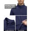 imageTACVASEN Mens Tactical Jackets Softshell Fleece Lined Lightweight Coats with Pockets Water Resistant Outdoor HikingNavy