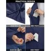 imageTACVASEN Mens Tactical Jackets Softshell Fleece Lined Lightweight Coats with Pockets Water Resistant Outdoor HikingNavy