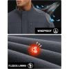 imageTACVASEN Mens Tactical Softshell Jacket Fleece Lined Water Resistant Windbreaker Military Lightweight Coat for HikingGrey