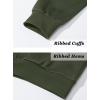 imageTACVASEN Mens Track Jacket Lightweight Full Zip Up Stand Collar Jacket Running Athletic Active Jacket Softshell OuterwearArmy Green