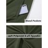imageTACVASEN Mens Track Jacket Lightweight Full Zip Up Stand Collar Jacket Running Athletic Active Jacket Softshell OuterwearArmy Green