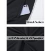 imageTACVASEN Mens Track Jacket Lightweight Full Zip Up Stand Collar Jacket Running Athletic Active Jacket Softshell OuterwearBlack