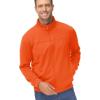 imageTACVASEN Mens Track Jacket Lightweight Full Zip Up Stand Collar Jacket Running Athletic Active Jacket Softshell OuterwearOrange