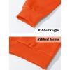 imageTACVASEN Mens Track Jacket Lightweight Full Zip Up Stand Collar Jacket Running Athletic Active Jacket Softshell OuterwearOrange