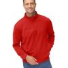 imageTACVASEN Mens Track Jacket Lightweight Full Zip Up Stand Collar Jacket Running Athletic Active Jacket Softshell OuterwearTomato Red