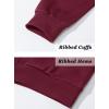 imageTACVASEN Mens Track Jacket Lightweight Full Zip Up Stand Collar Jacket Running Athletic Active Jacket Softshell OuterwearWine Red