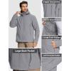 imageTACVASEN Mens Fleece Jacket Full Zip Tactical Hoodies Winter Coats Windproof Hoodies Warm HuntingLight Grey