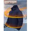 imageTACVASEN Mens Fleece Jacket Full Zip Tactical Hoodies Winter Coats Windproof Hoodies Warm HuntingNavy