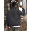imageTACVASEN Mens Jackets Military Jackets Cargo Jackets Working Jackets with Multi PocketsDark Gray