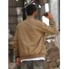 imageTACVASEN Mens Jackets Military Jackets Cargo Jackets Working Jackets with Multi PocketsKhaki