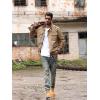 imageTACVASEN Mens Jackets Military Jackets Cargo Jackets Working Jackets with Multi PocketsKhaki