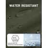 imageTACVASEN Mens Lightweight Hiking Tactical Pants Waterproof Quick Dry Cargo Work Rain Outdoor Pants 8 PocketsGreen