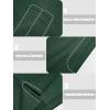 imageTACVASEN Mens Polo Shirts Long Sleeve Quick Dry Shirt Performance Tactical Shirts Golf Shirt Casual Outdoor Work ShirtAdark Green