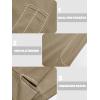 imageTACVASEN Mens Polo Shirts Long Sleeve Quick Dry Shirt Performance Tactical Shirts Golf Shirt Casual Outdoor Work ShirtAkhaki