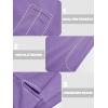 imageTACVASEN Mens Polo Shirts Long Sleeve Quick Dry Shirt Performance Tactical Shirts Golf Shirt Casual Outdoor Work ShirtAlight Purple