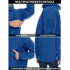 imageTACVASEN Mens Special Ops Military Tactical Rain Jackets Winter Warm Fleece Softshell Hooded Raincoat SnowboardBlue