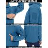 imageTACVASEN Mens Special Ops Military Tactical Rain Jackets Winter Warm Fleece Softshell Hooded Raincoat SnowboardBluegreen