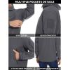 imageTACVASEN Mens Special Ops Military Tactical Rain Jackets Winter Warm Fleece Softshell Hooded Raincoat SnowboardGray