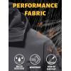 imageTACVASEN Mens Special Ops Military Tactical Rain Jackets Winter Warm Fleece Softshell Hooded Raincoat SnowboardGray